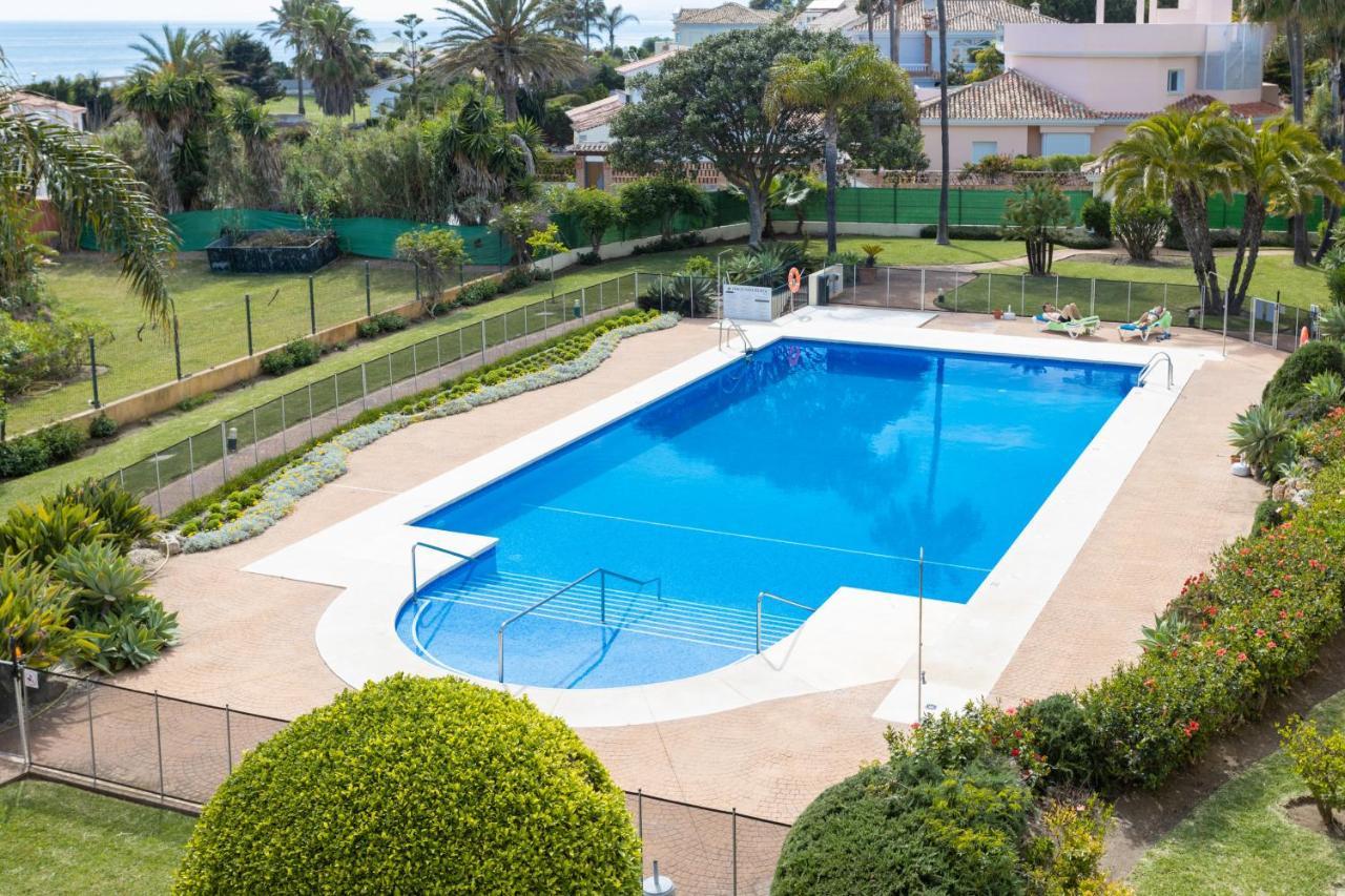 Homeforguest Front Line Beach Apartment In Hacienda Playa Marbella Exterior foto